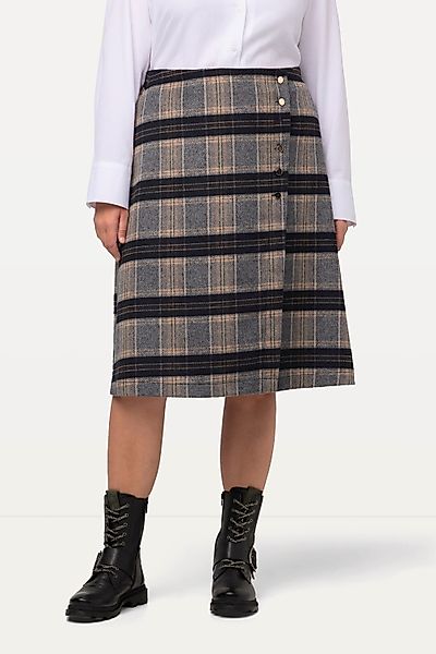 Ulla Popken Lederrock Landhaus Kilt Karo günstig online kaufen