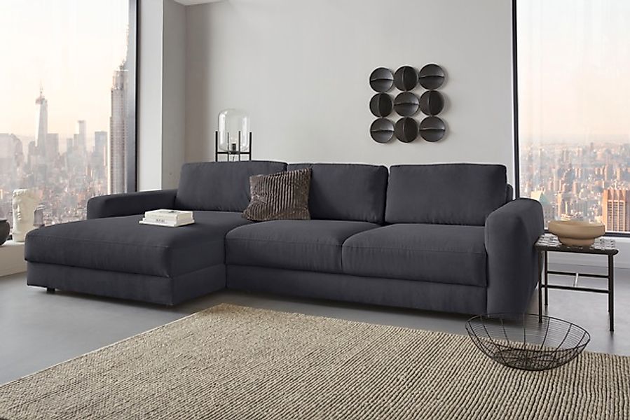 Home affaire Ecksofa »Bloomfield, elegant, viel Platz, Mega Couch, Breite 3 günstig online kaufen