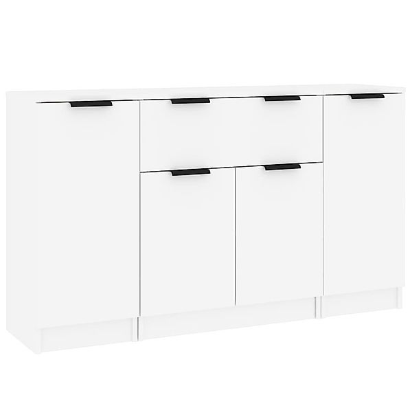 vidaXL Sideboard Sideboards 3 Stk. Weiß günstig online kaufen
