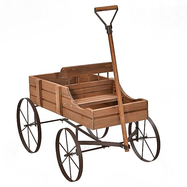 KOMFOTTEU Blumenständer Blumenwagen, 2 separate Blumenregale,Tragkraft günstig online kaufen