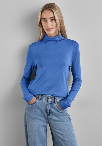 STREET ONE Langarmshirt im soften Baumwoll-Mix günstig online kaufen