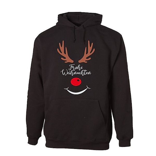 G-graphics Hoodie Frohe Weihnachten – Rentier Unisex mit trendigem Frontpri günstig online kaufen