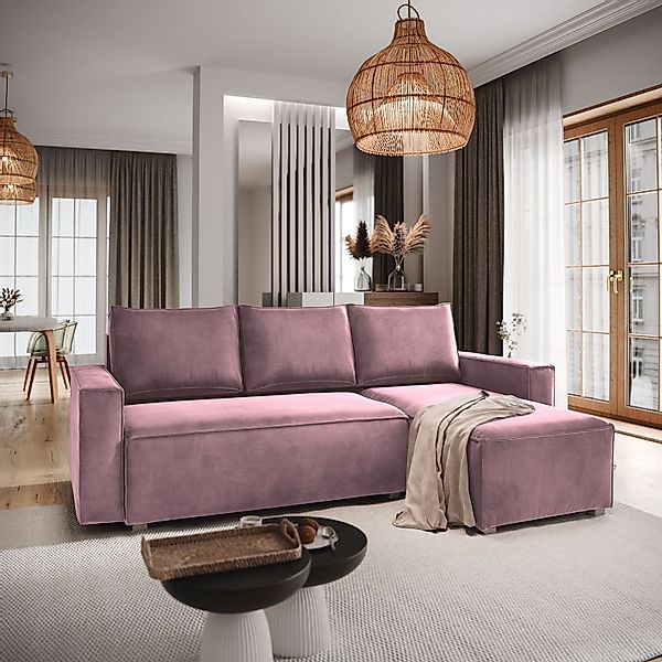 Masseno Ecksofa SILES mit Schlaffunktion L-Form, günstig online kaufen