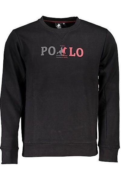 U.S. GRAND POLO Sweatshirt Stylishes Herren Sweatshirt: Schwarz, gefüttert günstig online kaufen
