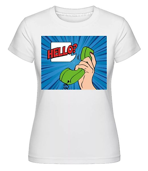 Pop Art Telephone · Shirtinator Frauen T-Shirt günstig online kaufen