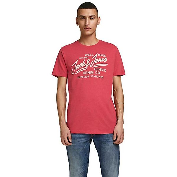 Jack & Jones Jeans Kurzärmeliges T-shirt S Sedona Sage / Detail Melange Sli günstig online kaufen