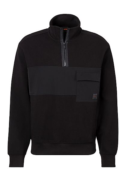 BOSS ORANGE Sweatshirt Sweatshirt Ze Nylonhem günstig online kaufen