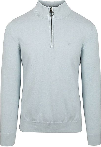 Barbour Half Zip Pullover Hellblau - Größe XXL günstig online kaufen