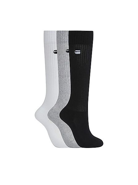 G-STAR Langsocken MYSTIC, SLOUCHY SOCKS (Packung, 3-Paar) mit Logostickerei günstig online kaufen