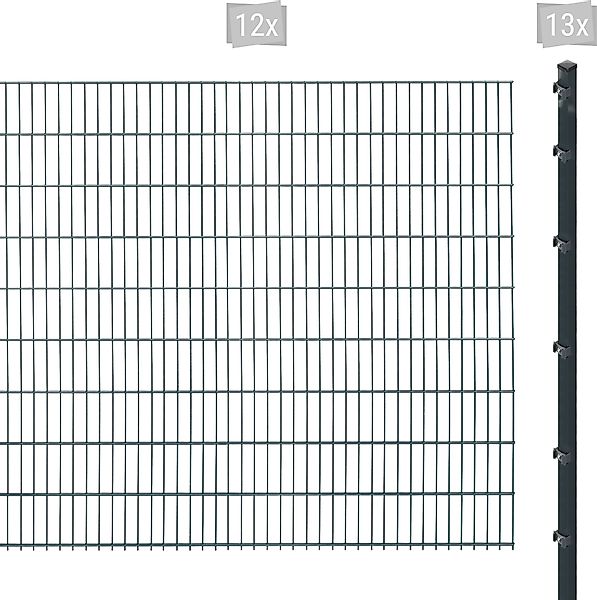 Arvotec Doppelstabmattenzaun ESSENTIAL 183 zum Einbetonieren, günstig online kaufen