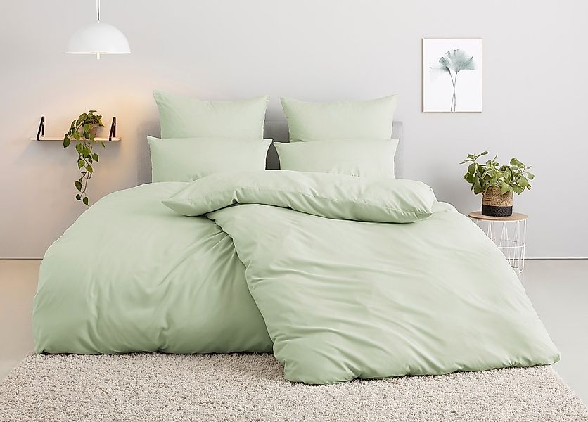 my home Bettwäsche "Desner" 3 tlg. Premium Qualität, 100 % Polyester, sehr günstig online kaufen