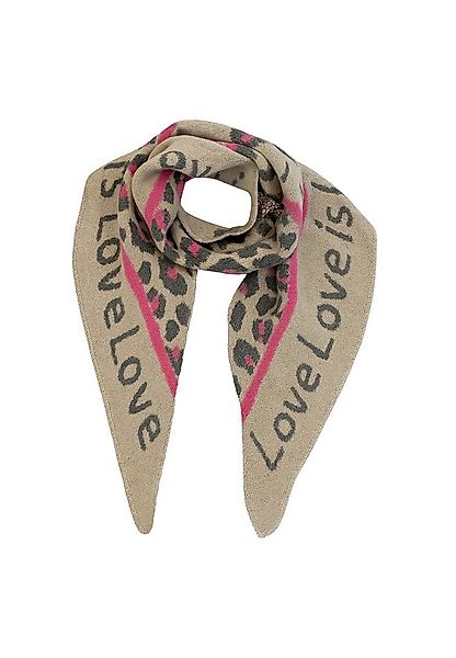 Faera Modeschal Animal Love Dreieckstuch elastischer Strick Leo Muster, 814 günstig online kaufen