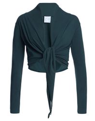 ESPARTO Yoga-Wickeljacke Wickelshirt Dhaara in Bio-Baumwolle günstig online kaufen