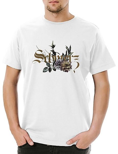 Urban Backwoods Print-Shirt Schmerz Flowers Herren T-Shirt Blumen Blume Pai günstig online kaufen