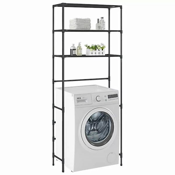 DOTMALL Waschmaschinenumbauschrank Edelstahl Waschmaschinen-Regal mit 3 Abl günstig online kaufen