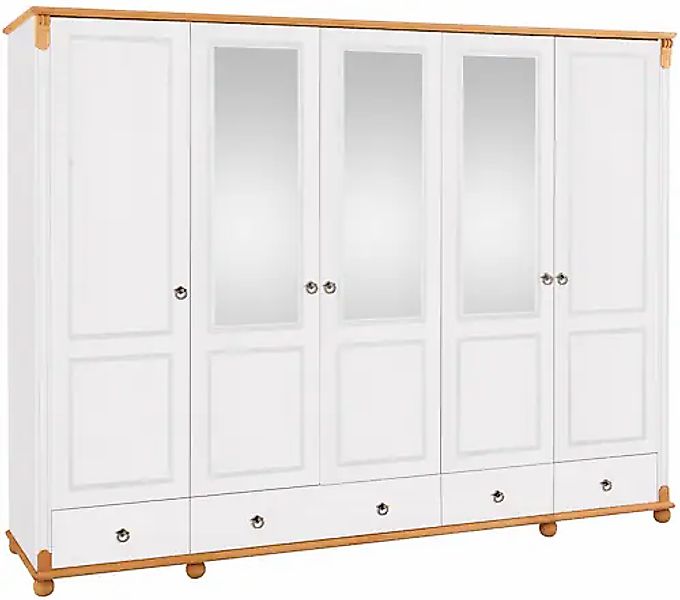 OTTO home Kleiderschrank »Tessin« B/H/T ca. 245/191/59 cm, Breite 245 cm, K günstig online kaufen