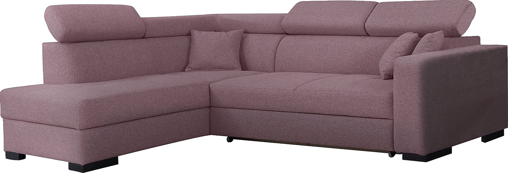 Home affaire Ecksofa Tulio L-Form, wahlweise günstig online kaufen