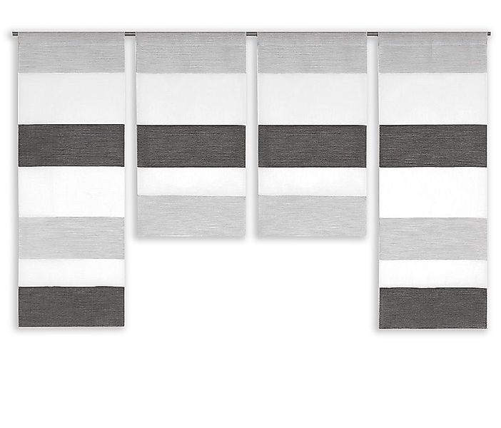 Clever-Kauf-24 Scheibengardine 2291 4er Set Mini günstig online kaufen