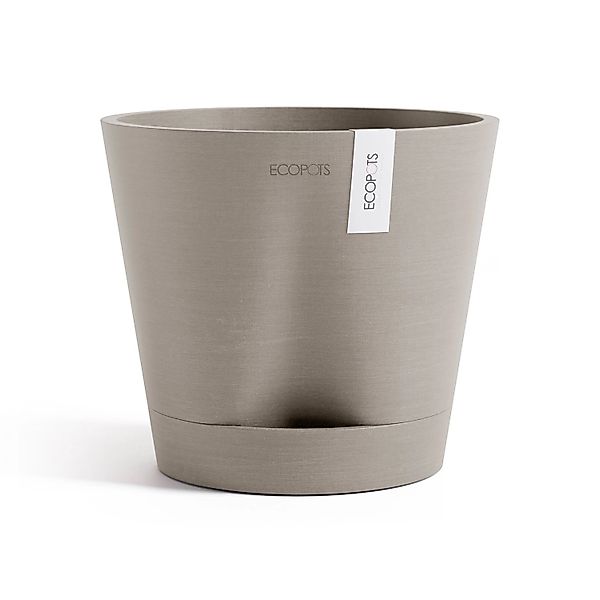 Ecopots Pflanztopf Venice 2 Braungrau 20 cm x 17,5 cm günstig online kaufen
