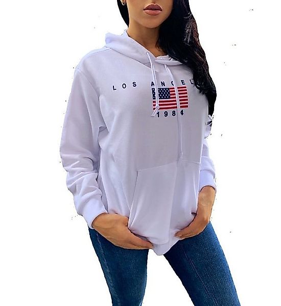 Worldclassca Hoodie Worldclassca Damen Kapuzenpullover LOS Angeles USA Kapu günstig online kaufen