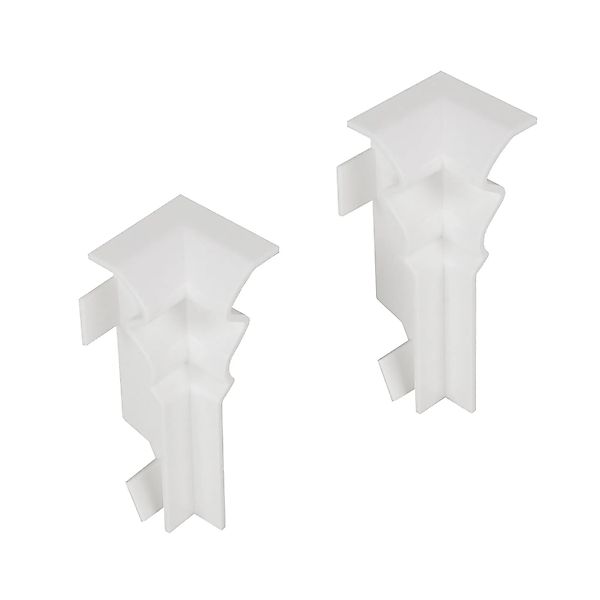 Kosche Innenecken für Kosche Sockelleiste Profi 16 mm x 58 mm Weiß 2 Stück günstig online kaufen