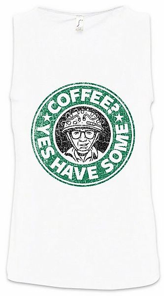 Urban Backwoods Tanktop Yes Have Some Coffee Ärmelloses T-Shirt Kaffee Coff günstig online kaufen
