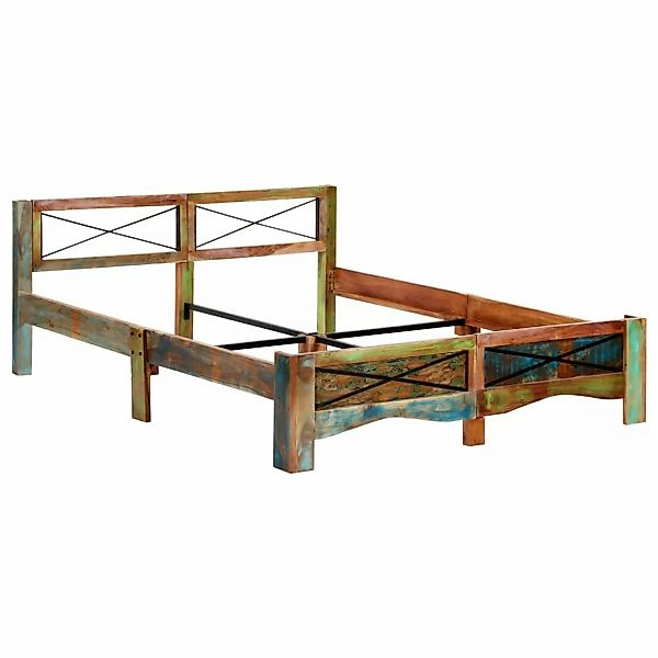 vidaXL Massivholzbett Altholz 160x200 cm607011 günstig online kaufen