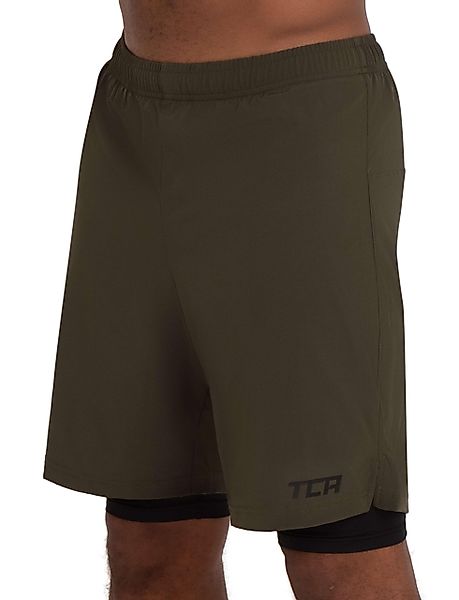 TCA Trainingsshorts TCA Herren 2-in-1 Laufhose günstig online kaufen