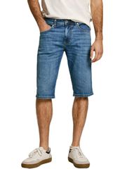 Pepe Jeans Herren Jeans Short STRAIGHT SHORT CASH Mid Waist Regular Fit - B günstig online kaufen