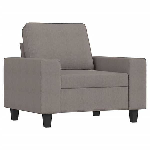 vidaXL Sofa Sessel Taupe 60 cm Stoff günstig online kaufen
