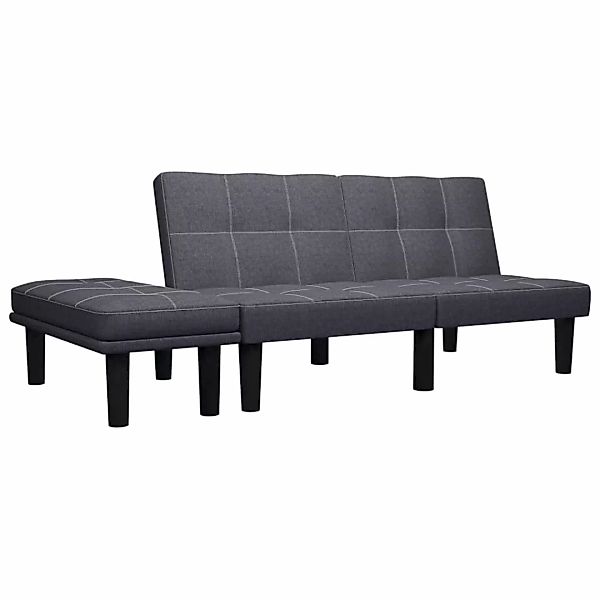 2-sitzer-sofa Dunkelgrau Stoff günstig online kaufen