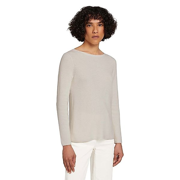 Tom Tailor Rib Pullover XL Whisper White günstig online kaufen
