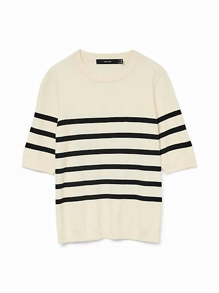 Vero Moda Kurzarmpullover VMSABA PLAIN (1-tlg) günstig online kaufen