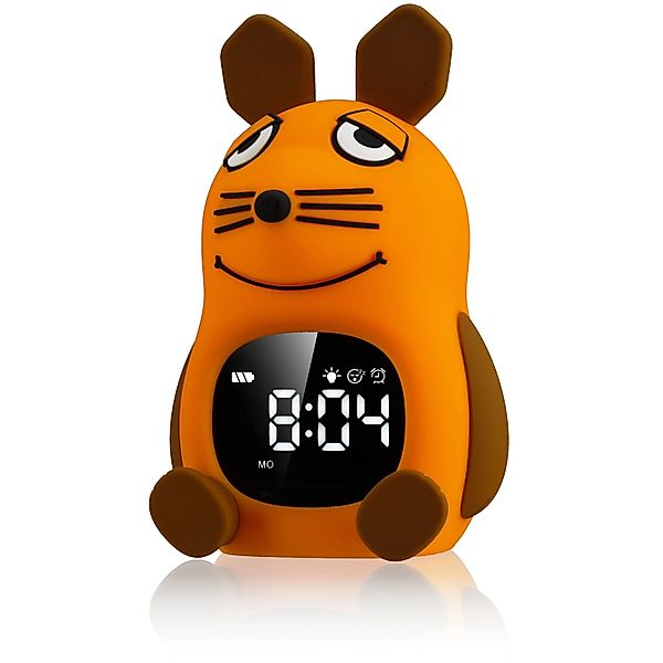 DieMaus Lichtwecker für Kinder Maus-Design Orange günstig online kaufen
