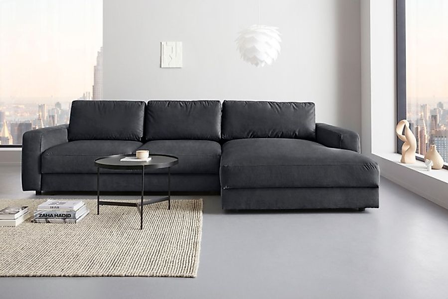 Home affaire Ecksofa »Bloomfield, elegant, viel Platz, Mega Couch, Breite 3 günstig online kaufen