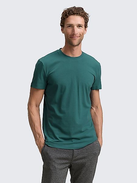 TOM TAILOR T-Shirt T-Shirt Slim Fit T-Shirt mit Stretch günstig online kaufen