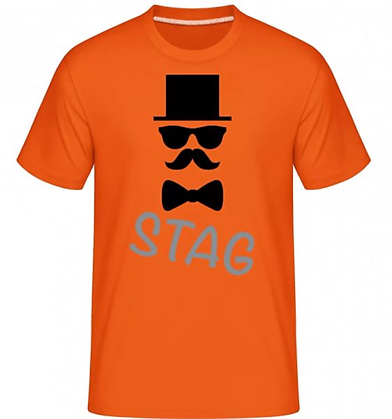 Stag - Schnurrbart · Shirtinator Männer T-Shirt günstig online kaufen