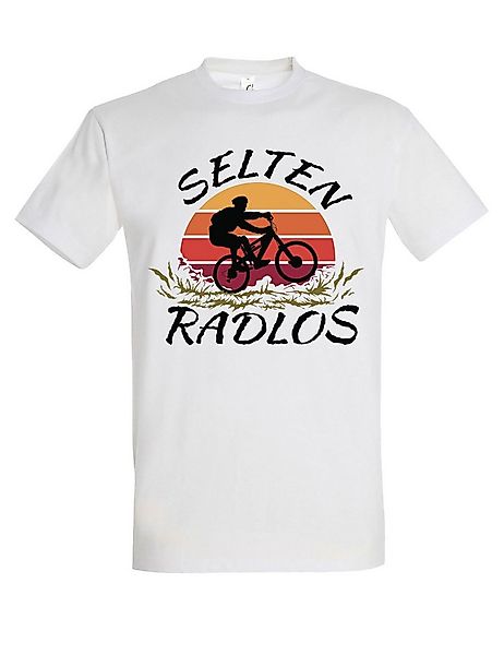 Youth Designz Print-Shirt "Selten Radlos" Herren T-Shirt mit Lustigen Print günstig online kaufen