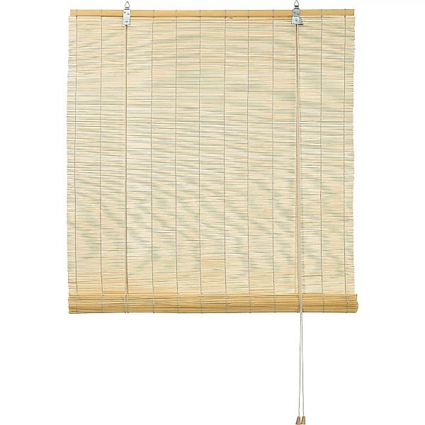 OBI Bambus-Raffrollo 80 cm x 160 cm Natur günstig online kaufen