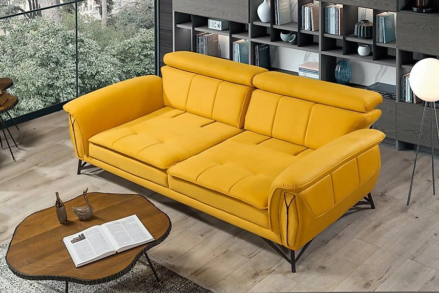 Villa Möbel Sofa Sky, 1 Stk. 2-Sitzer, Quality Made in Turkey, Luxus-Microf günstig online kaufen