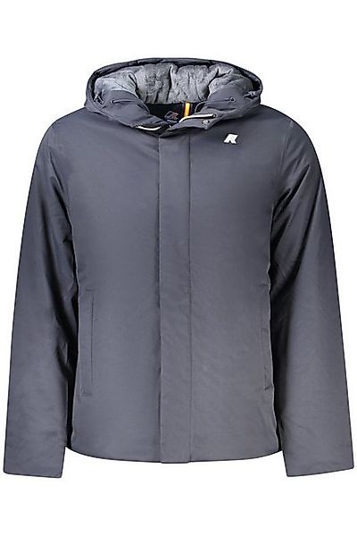 K-Way Outdoorjacke Blaue Herrenjacke mit Kapuze und Kunstfell - Stilvoll un günstig online kaufen