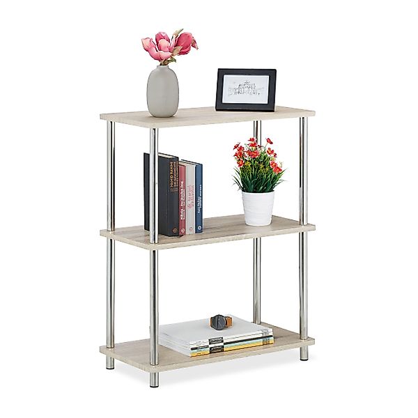 relaxdays Regal 3 Ebenen Regal günstig online kaufen