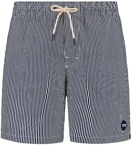 Shiwi Badeshorts Mike Fine Stripe Navy - Größe S günstig online kaufen