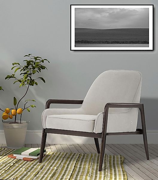 Home affaire Sessel "Braga" wahlweise mit Gestell aus Eiche in dunkel oder günstig online kaufen