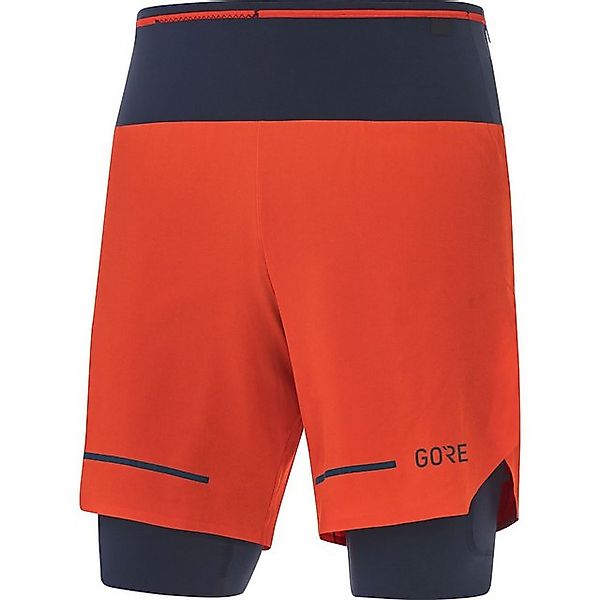 GORE® Wear Laufhose Gore Wear Ultimate 2 in 1 Shorts Fireball Orbit günstig online kaufen