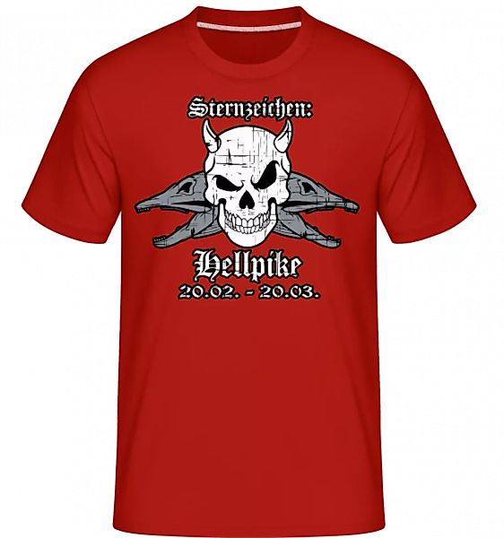Metal Sternzeichen Hellpike · Shirtinator Männer T-Shirt günstig online kaufen