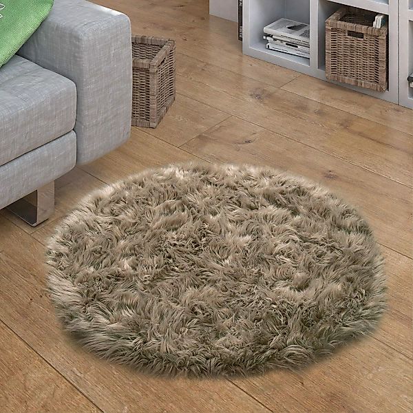 Paco Home Fellteppich Playa 960, rund, günstig online kaufen