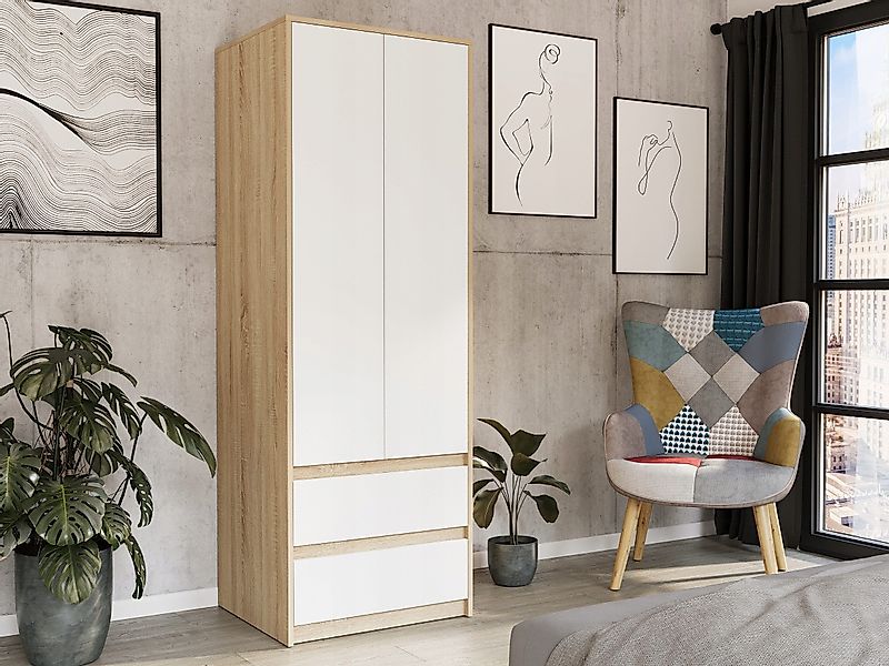 Home Collective Kleiderschrank Moderner schrank mit günstig online kaufen