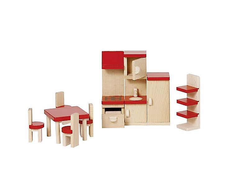 goki Puppenhausmöbel Puppenmöbel Küche, goki basic. (packung, 24tlg., spar günstig online kaufen