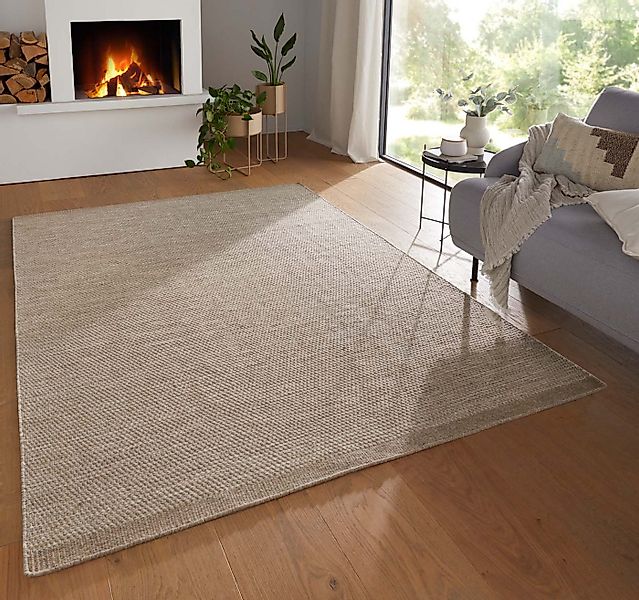 TaraCarpet Wollteppich TaraCarpet Rookie Modern fürs Wohnzimmer Schlafzimme günstig online kaufen